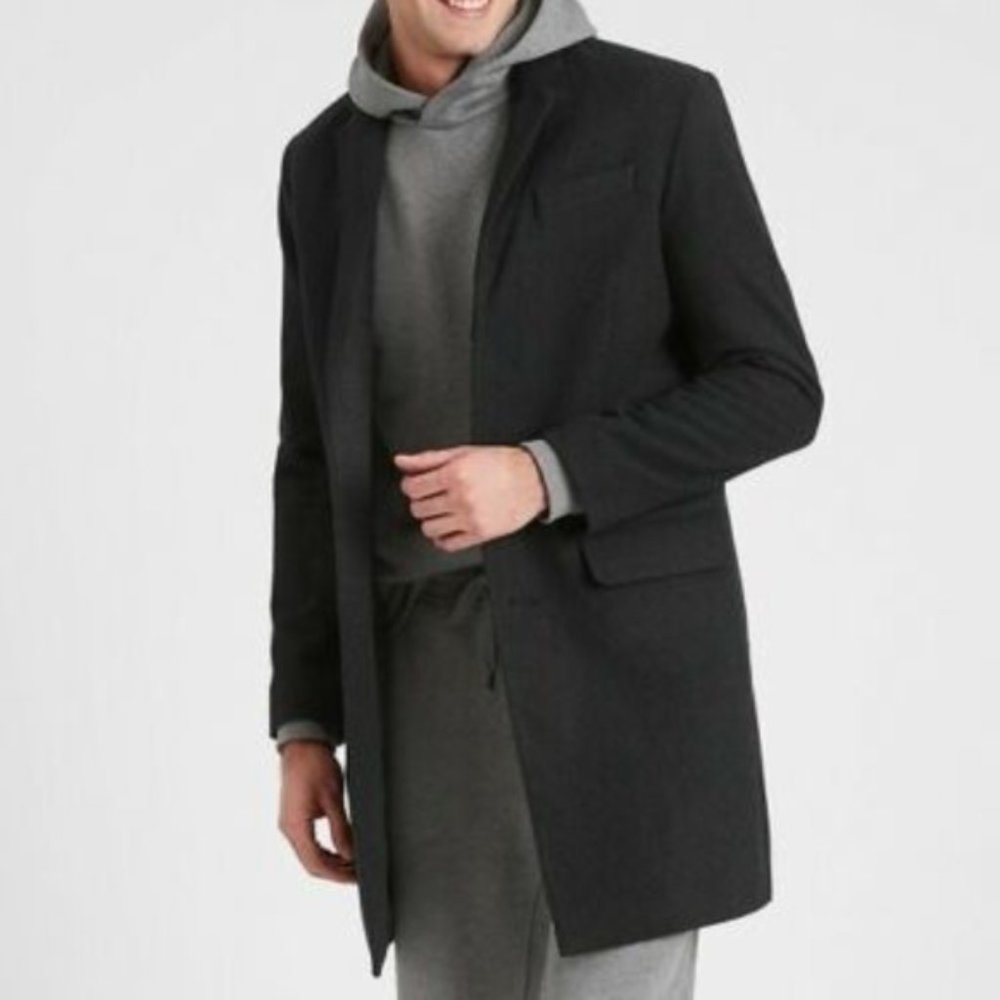 NWT Banana Republic Wool Blend Top Coats Men's Jac